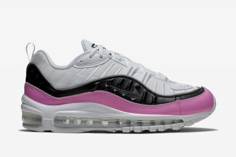 Nike Air Max 98 Blanco y Rosa - TeCalzoShoes