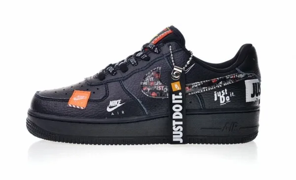 Nike Air Force Just Do It Negro