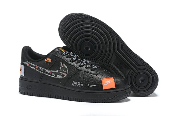 Nike Air Force Just Do It Negro - Imagen 3
