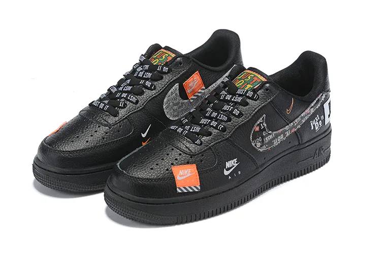 Nike Air Force Just Do It Negro - Imagen 2