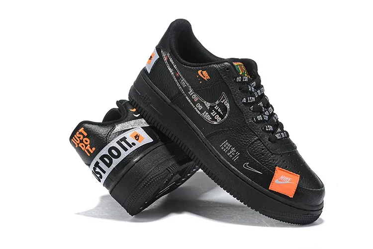 Nike Air Force Just Do It Negro - Imagen 4