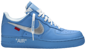 Nike Air Force 1 Off White Azul