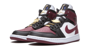 Air Jordan 1 Mid Black Beetroot