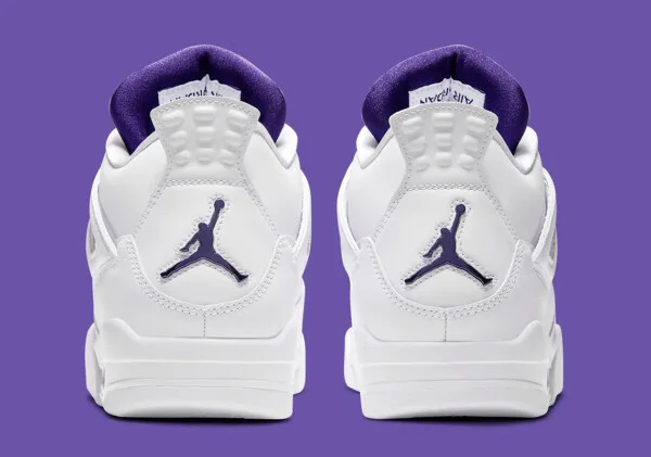 Air Jordan 4 Viola Metallizzato - Immagine 8
