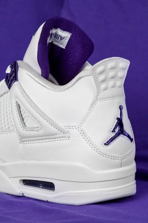 Air Jordan 4 Viola Metallizzato - Immagine 5