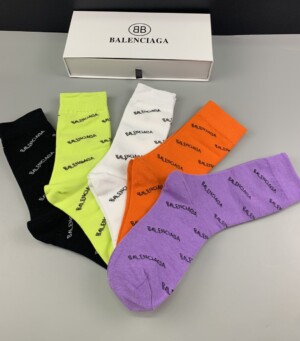 Pack 5 Calcetines Balenciaga