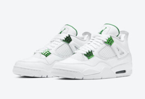 Air Jordan 4 Metallic Green