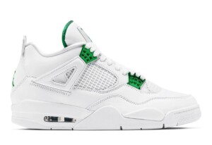 Air Jordan 4 Metallic Green