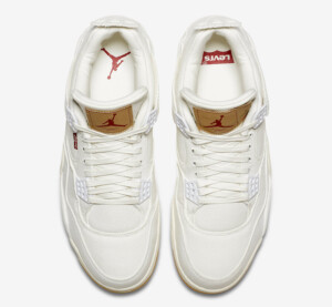 Air Jordan 4 Levi’s White