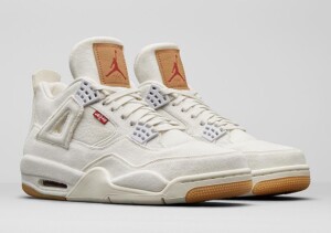 Air Jordan 4 Levi’s White