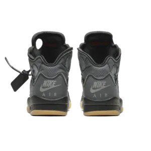Air Jordan 5 x Off White Negro