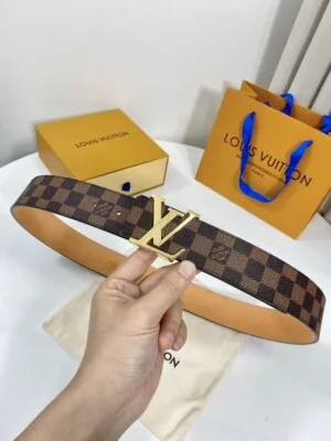 Cinturón Louis Vuitton Clásico «Gold»
