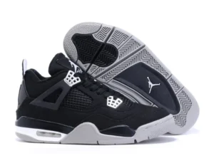 Air Jordan 4 Black Canvas