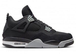 Air Jordan 4 Black Canvas