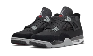 Air Jordan 4 Black Canvas