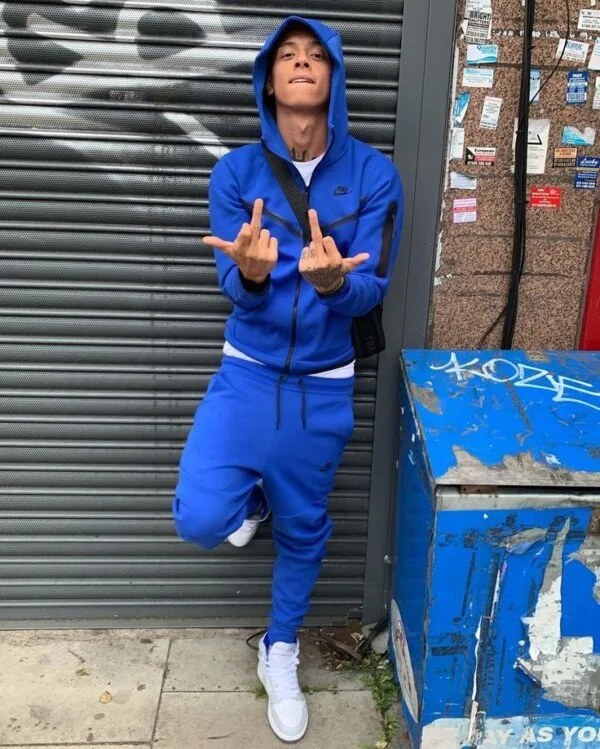 Суичър и панталон Nike Tech "Royal Blue" - Изображение 5