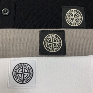 Polo Stone Island Blanco