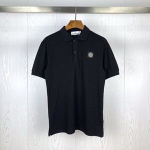 Polo Stone Island Negro