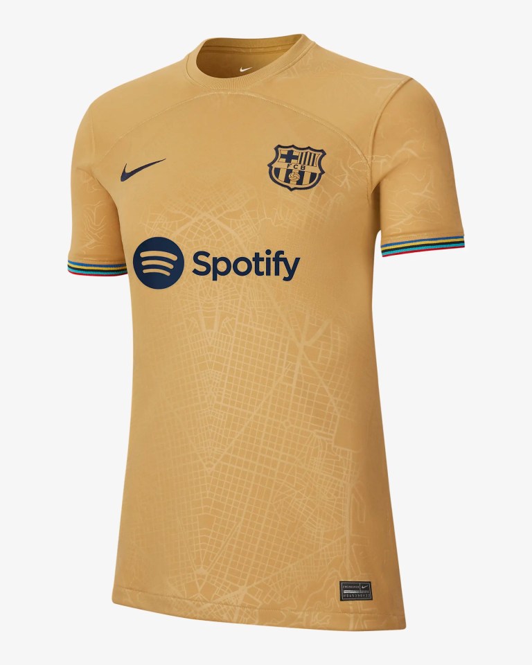 Camiseta FC Barcelona Segunda Equipación (2022-23)