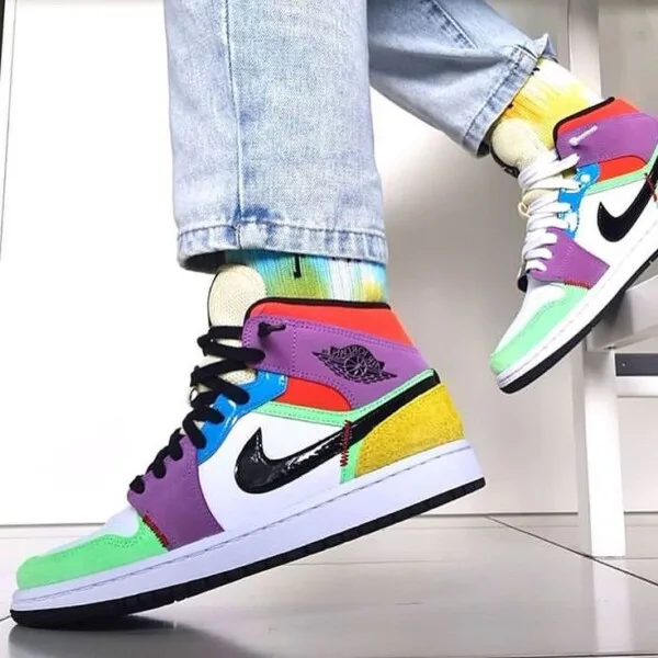 Air Jordan 1 High "SE Multi Color" - Immagine 4