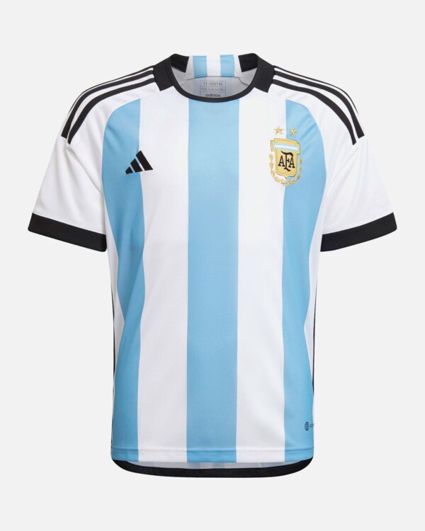 camiseta argentina primera equipación mundial 2022