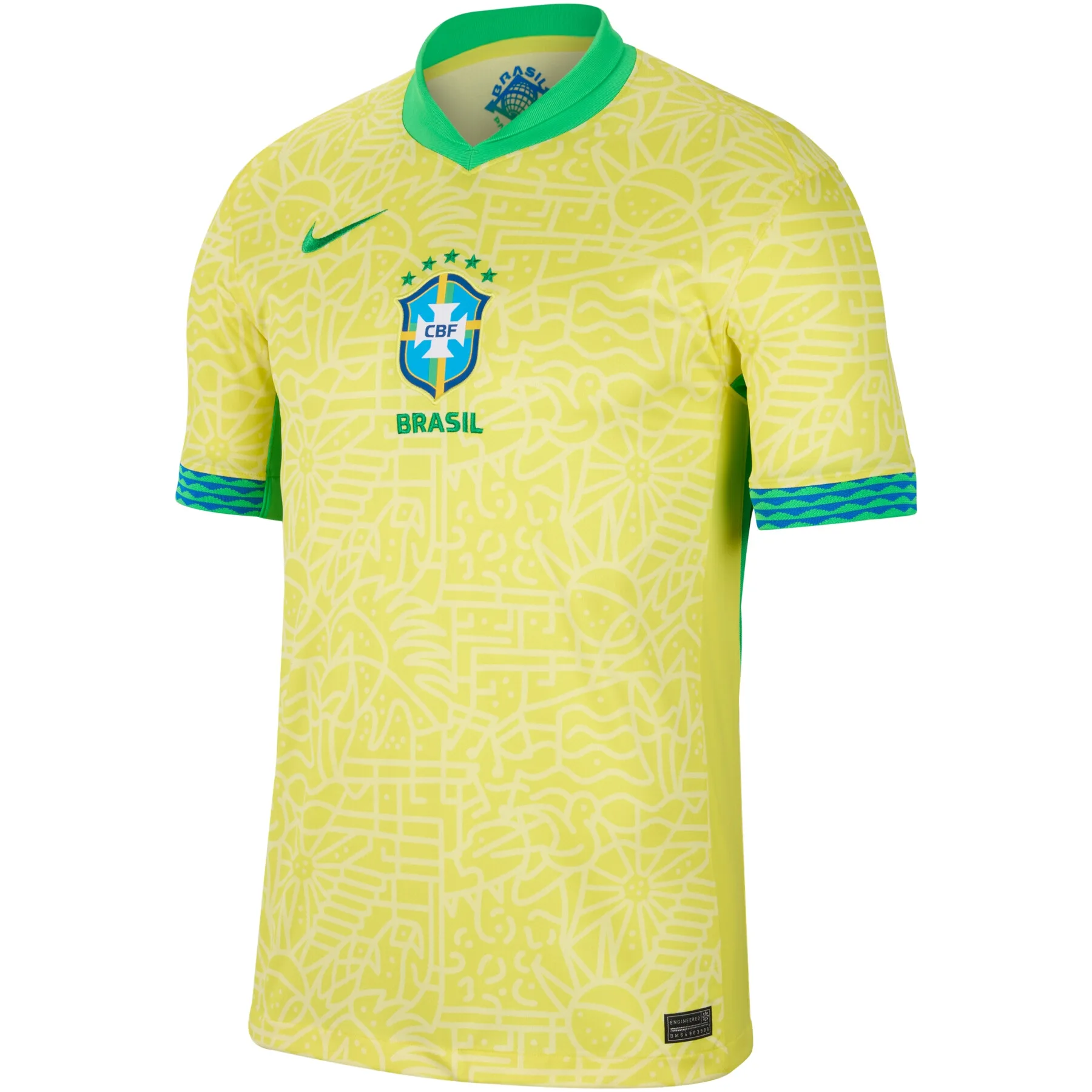maglia home del Brasile