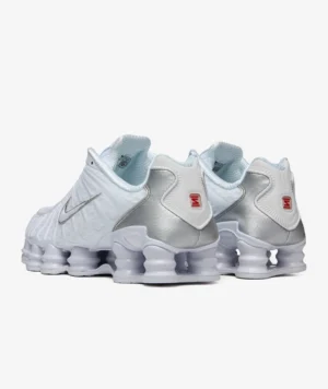 Nike Shox TL Blancas Plateadas