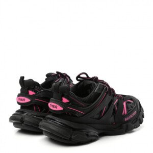 Balenciaga Track Washed Negro Rosa