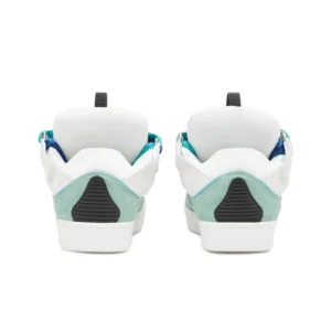 Lanvin Curb Sneaker Blanco Azul