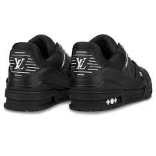 Louis Vuitton «LV Trainer» Negro Embossed Monogram