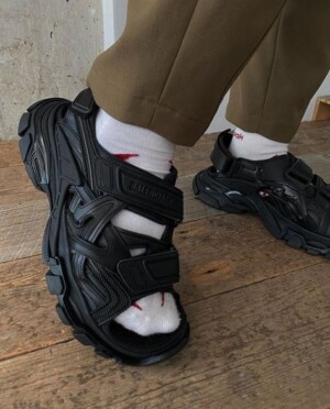 Sandalias Balenciaga Track Negro
