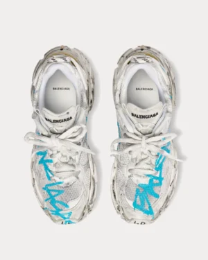 Balenciaga Runner Blue Graffiti