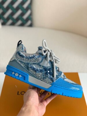 Louis Vuitton LV Skate Blue Swarovski Crystal