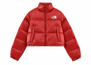 Chaqueta The North Face Acolchada Roja Corta