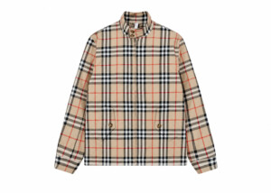Chaqueta Burberry Harrington Cuadros Beige