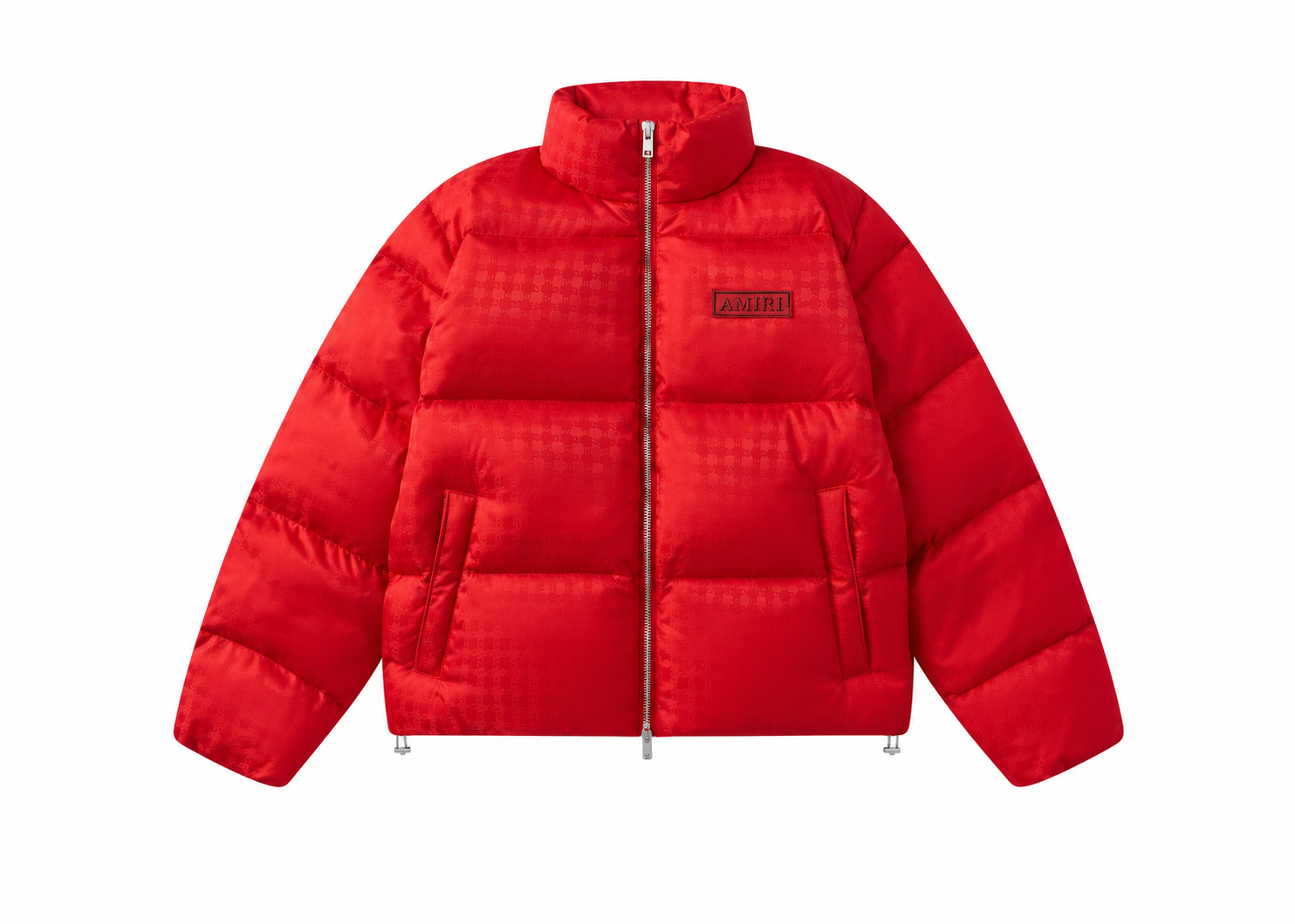 Chaqueta Amiri MA Quad Acolchada Roja