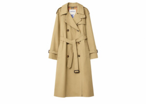 Gabardina Burberry Castleford Beige Larga