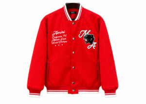 Chaqueta Amiri Panther Varsity Roja