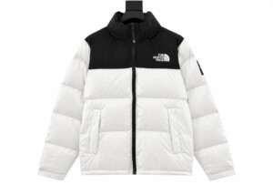 Chaqueta The North Face Acolchada Blanca Negra