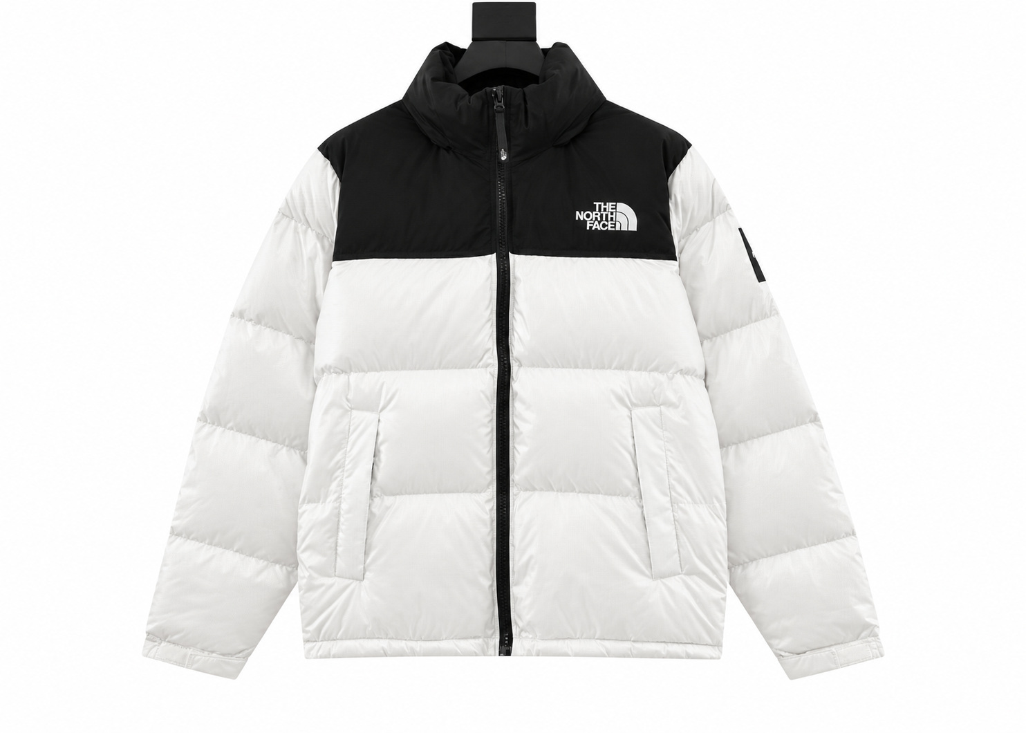 Chaqueta The North Face Acolchada Blanca Negra