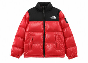 Chaqueta The North Face Acolchada Roja Negra