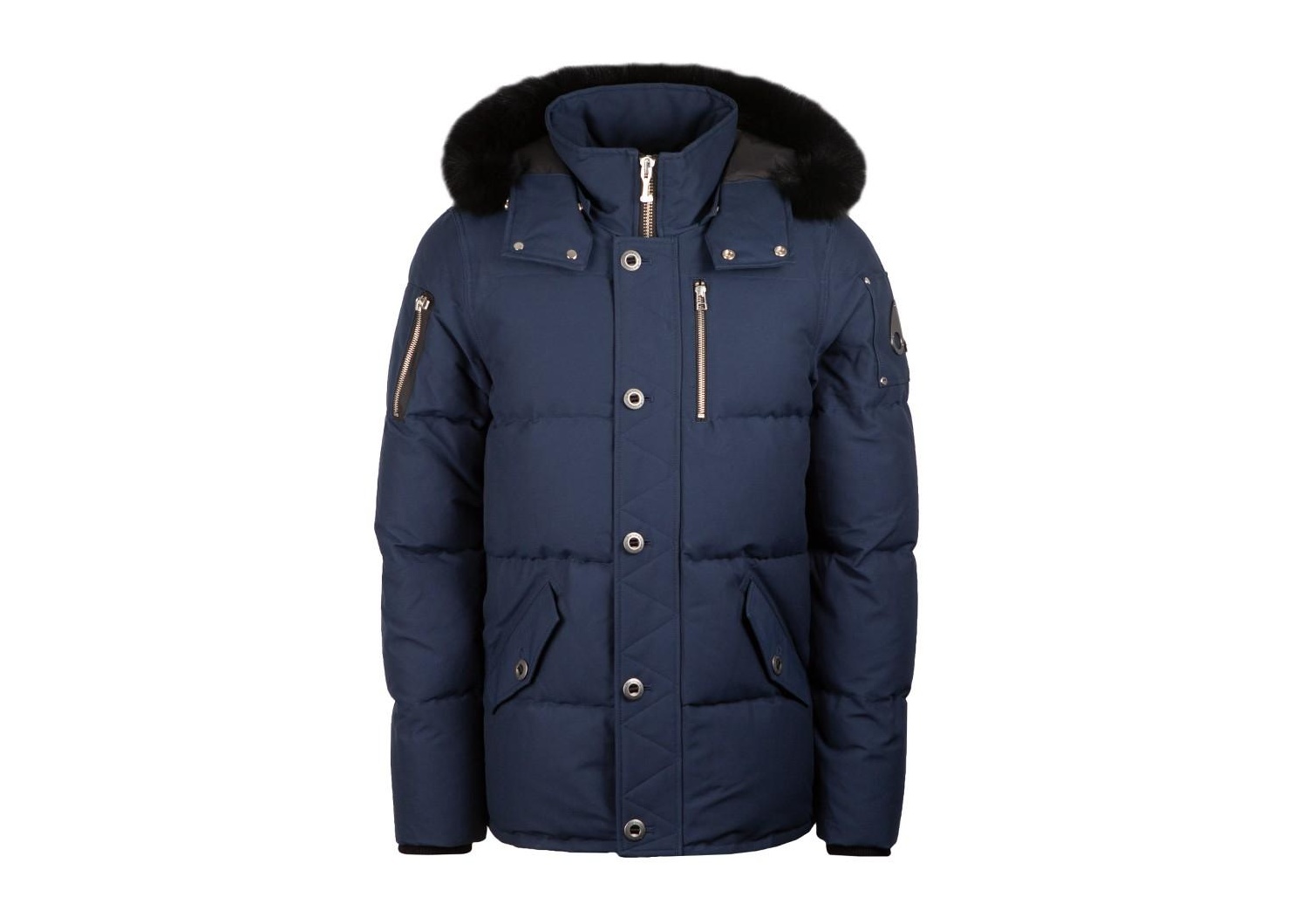 Moose Knuckles Original 3Q Fur Navy